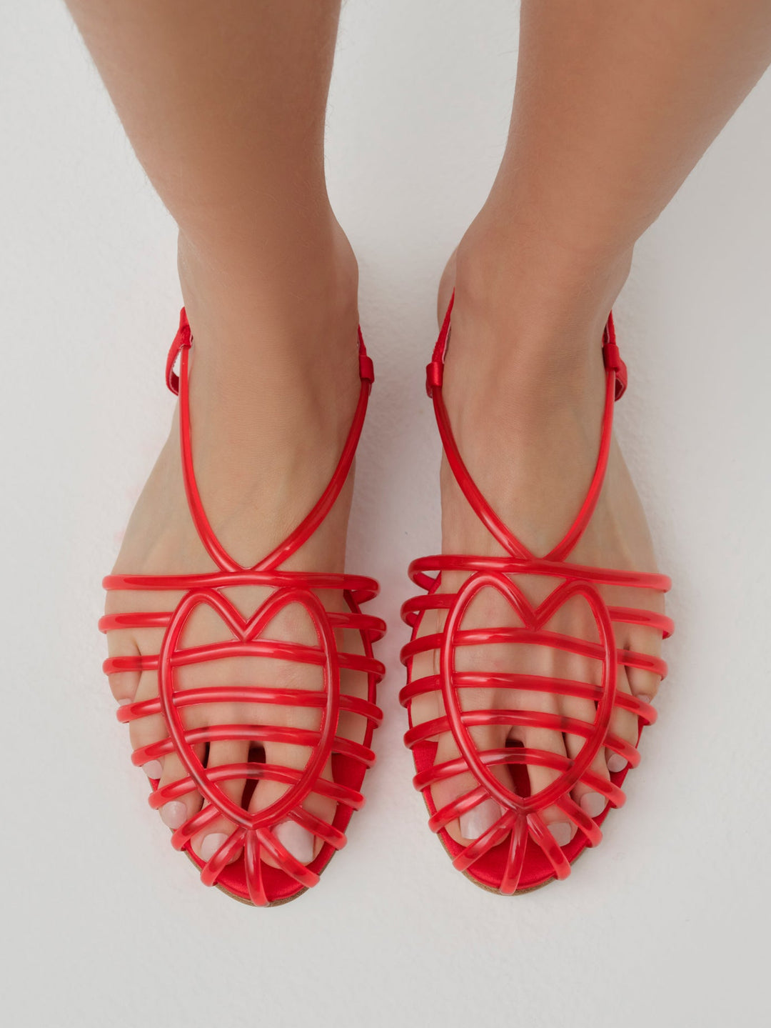 For Love and Lemons - Penny Flat - Red