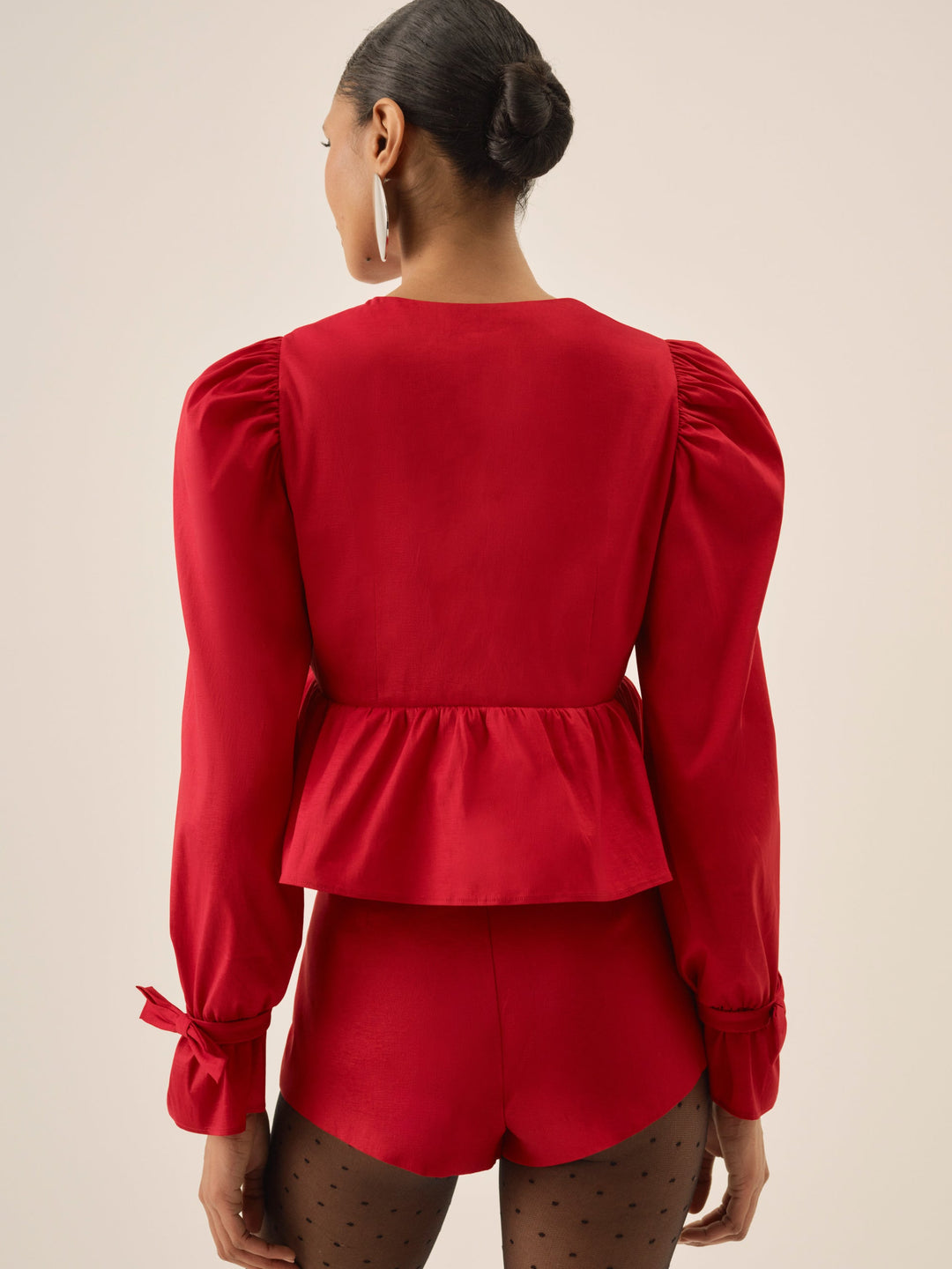 For Love and Lemons - Lucia Shorts - Red
