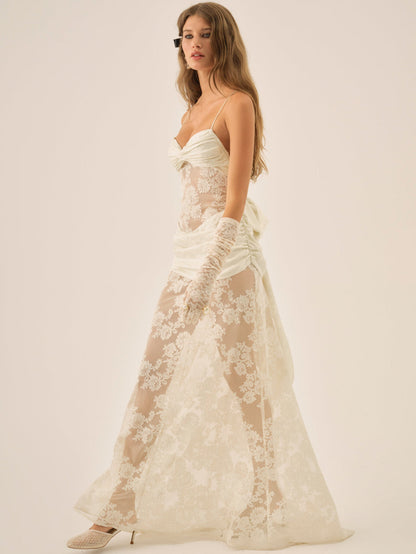 For Love and Lemons - Daisy Lace Gown - Cream