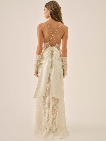 For Love and Lemons - Daisy Lace Gown - Cream