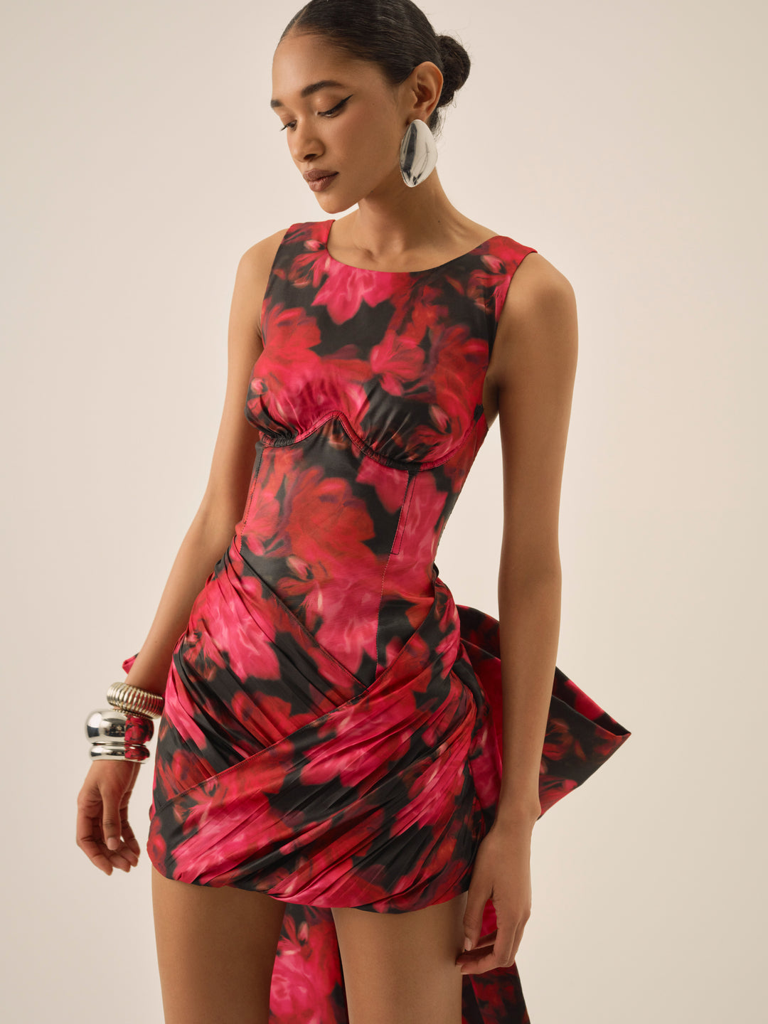 For Love and Lemons - Dark Romance Mini Dress - Red