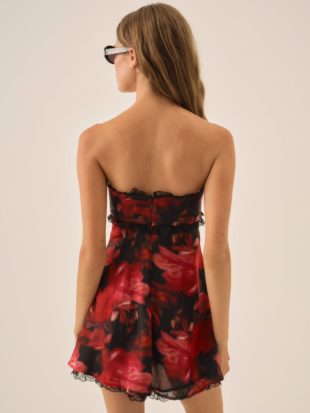 For Love and Lemons - Tatum Mini Dress - Red