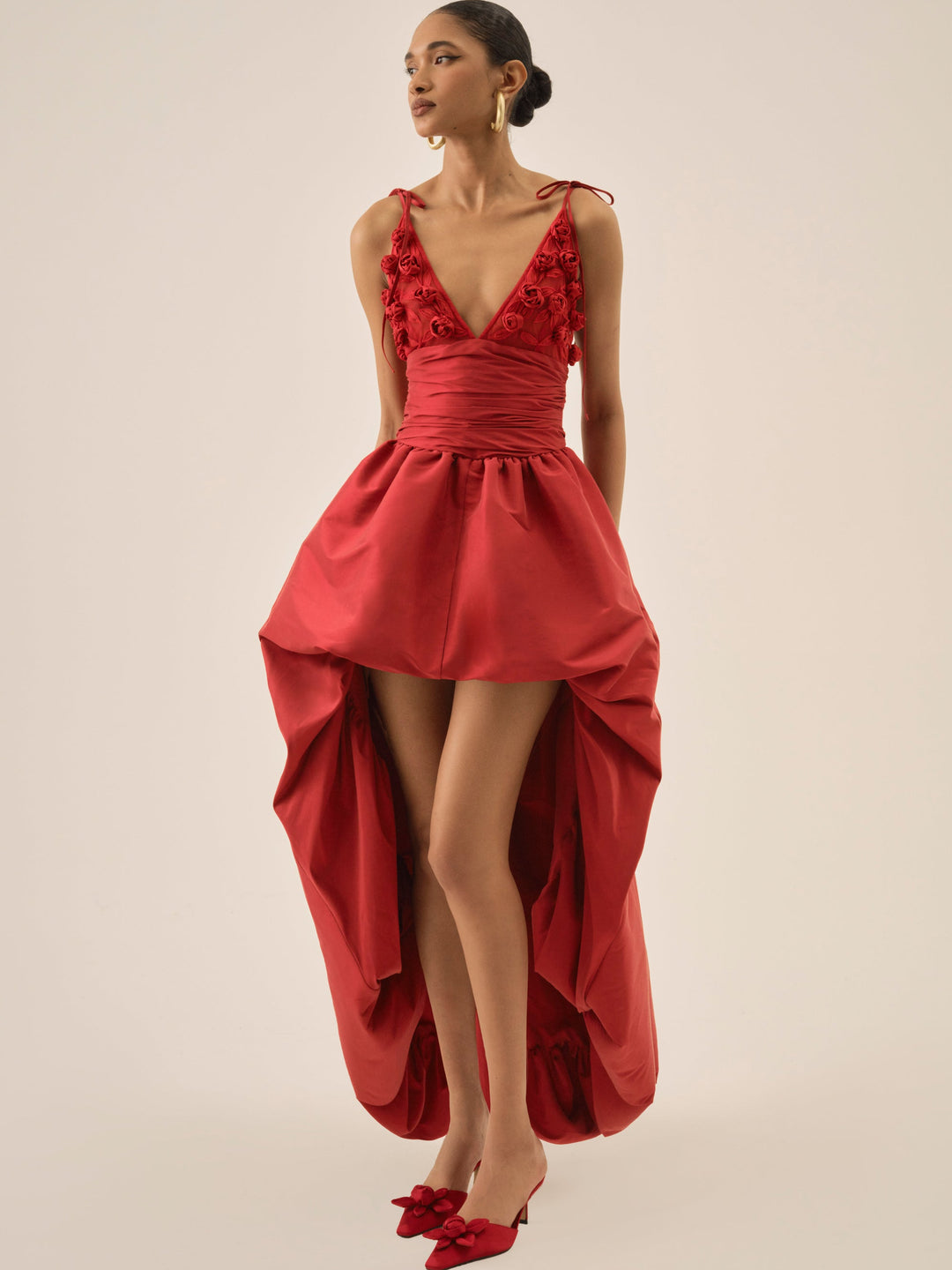 For Love and Lemons - Esmeralda Gown - Red