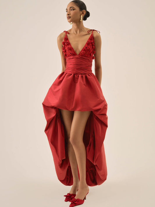 For Love and Lemons - Esmeralda Gown - Red
