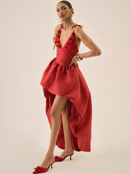 For Love and Lemons - Esmeralda Gown - Red