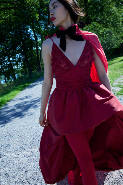 For Love and Lemons - Esmeralda Gown - Red