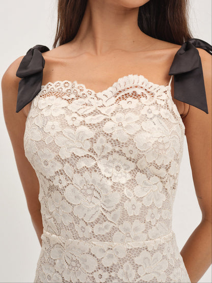 For Love and Lemons - Lakeside Mini Dress - Gold