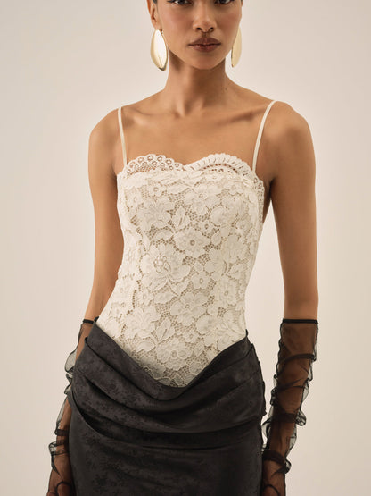 For Love and Lemons - Karissa Gown - Cream