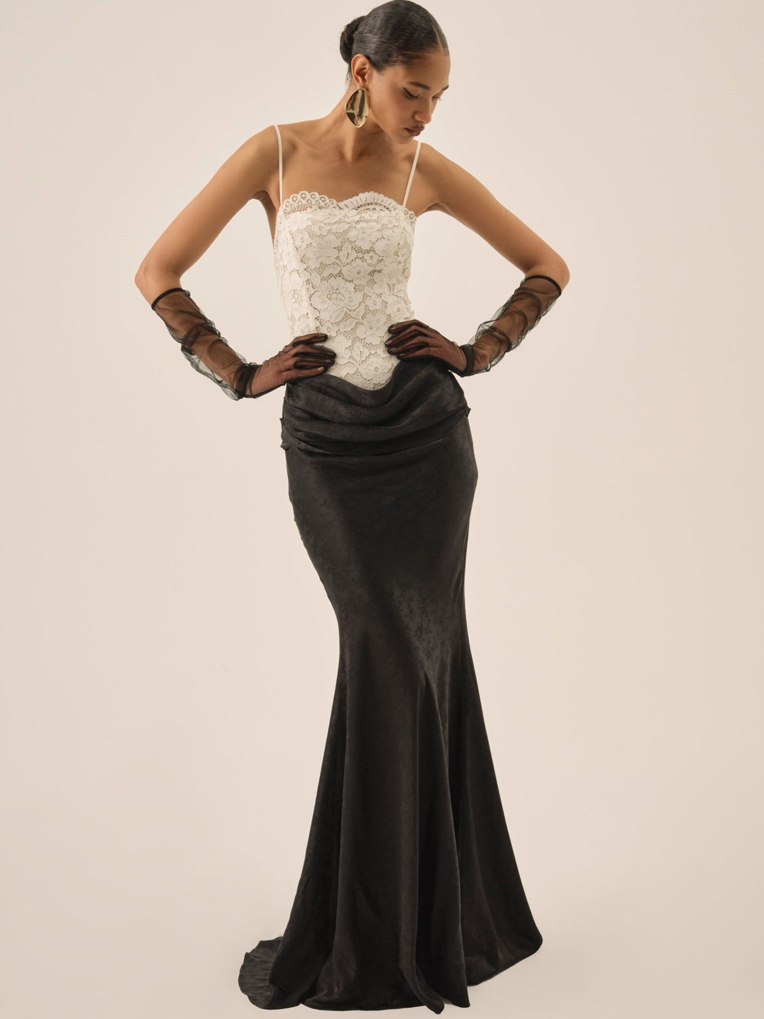 For Love and Lemons - Karissa Gown - Cream