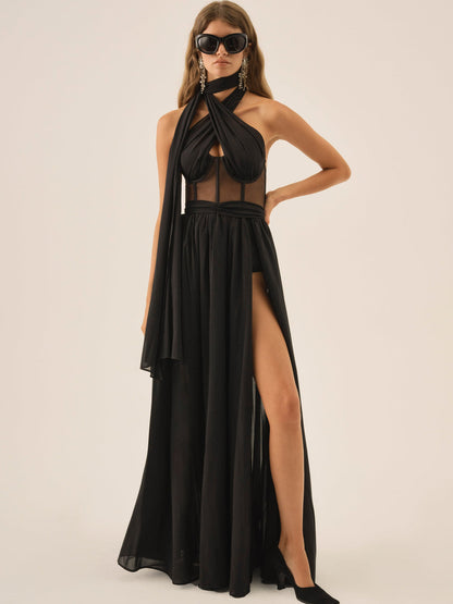 For Love and Lemons - Anya Gown  - Black