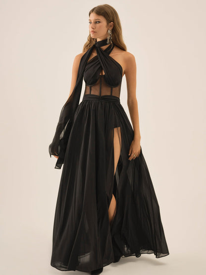 For Love and Lemons - Anya Gown  - Black