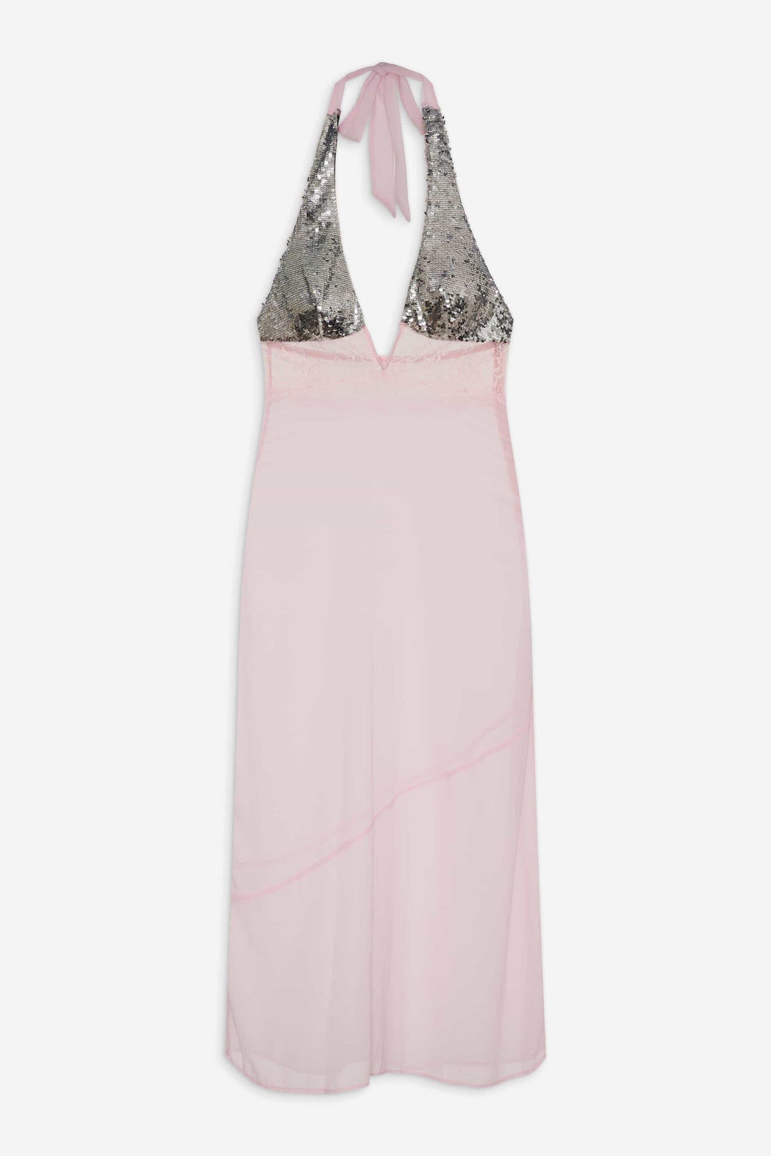 For Love and Lemons - Maia Maxi Slip Dress - Pink