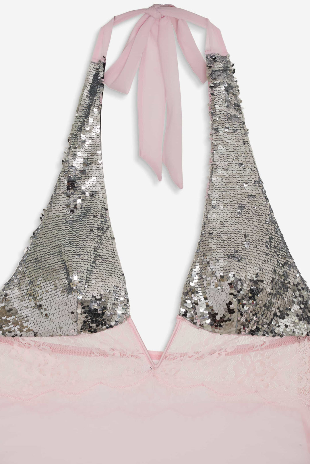 For Love and Lemons - Maia Maxi Slip Dress - Pink