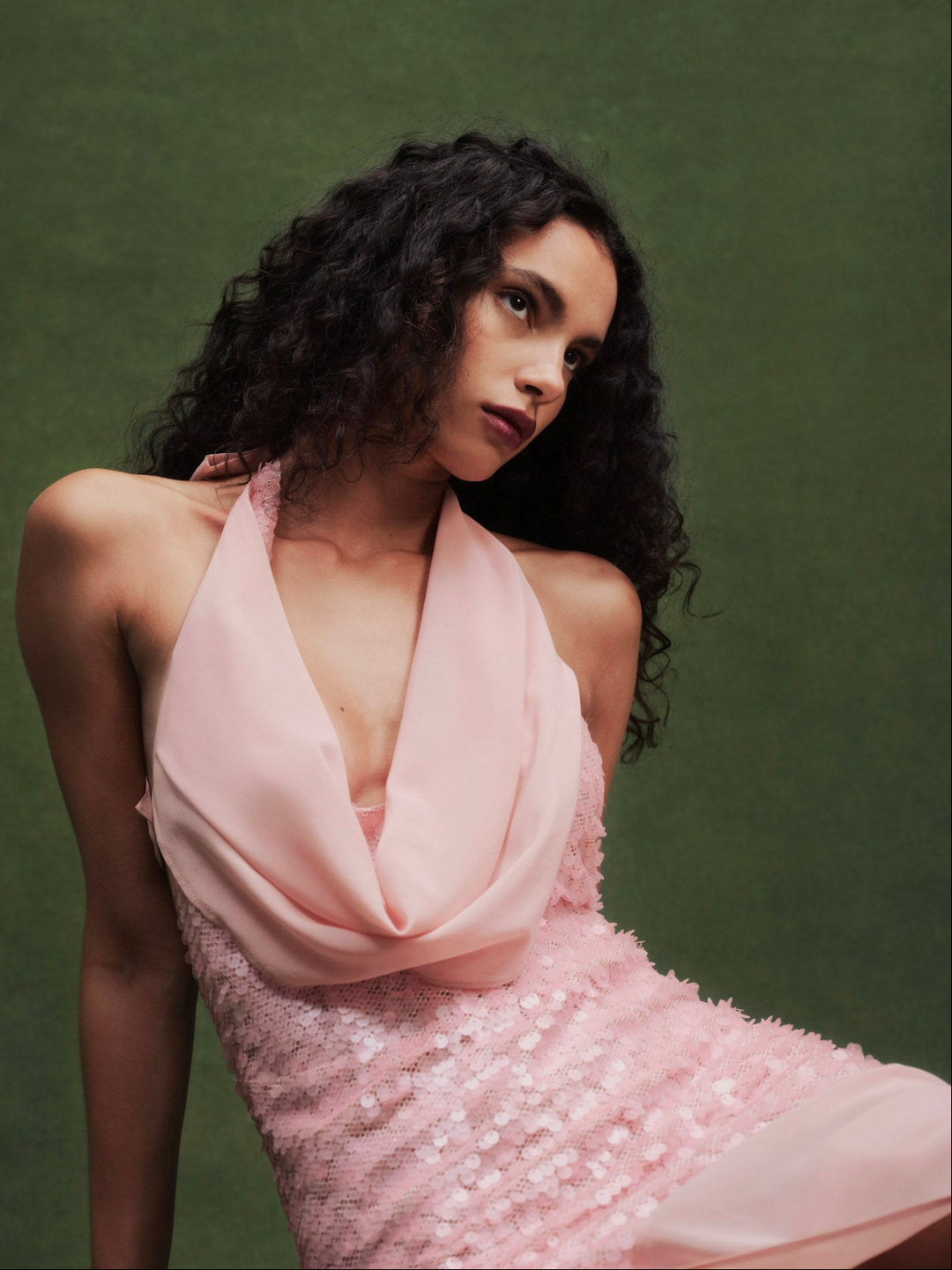 For Love and Lemons - Kiersten Gown - Pink