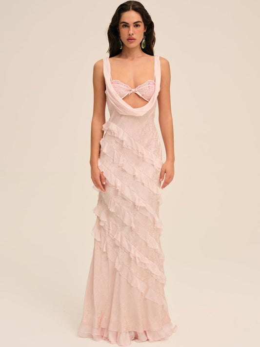 For Love and Lemons - Florence Gown - Pink