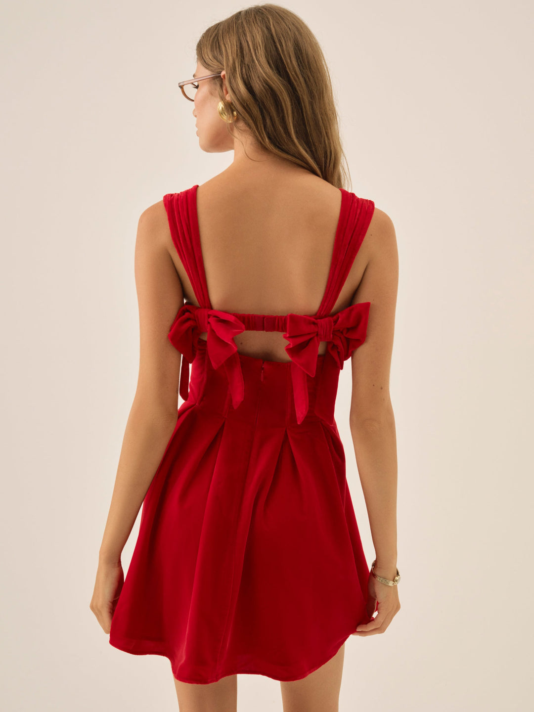 For Love and Lemons - August Mini Dress - Red