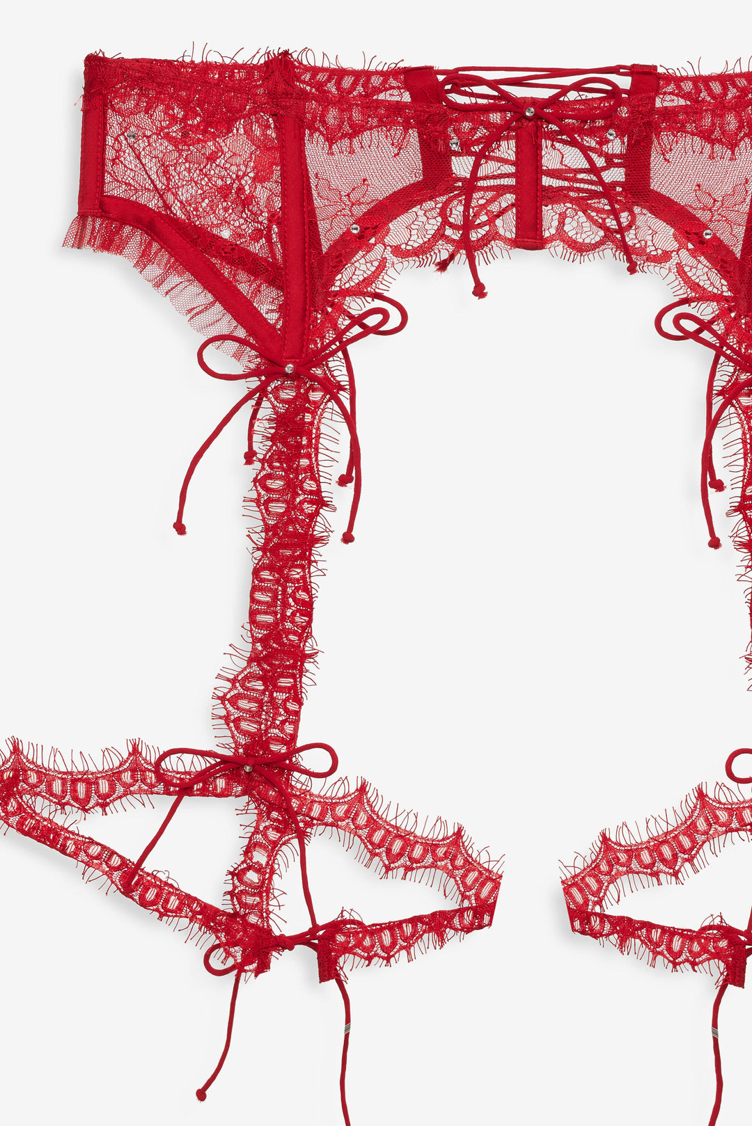 For Love and Lemons - Sonja Garter Belt - Red