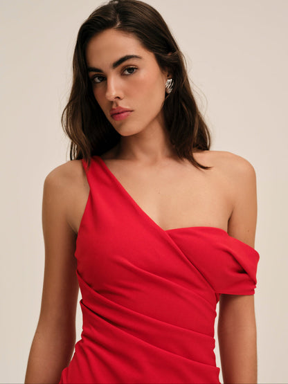 For Love and Lemons - Amani Mini Dress - Red