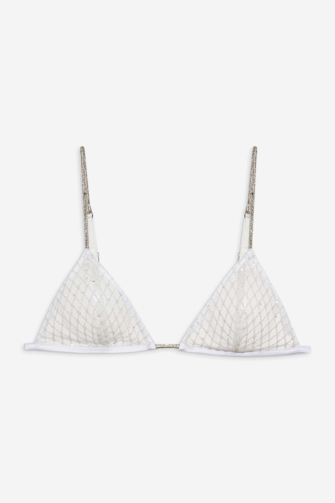 For Love and Lemons - Glitter Bralette - White