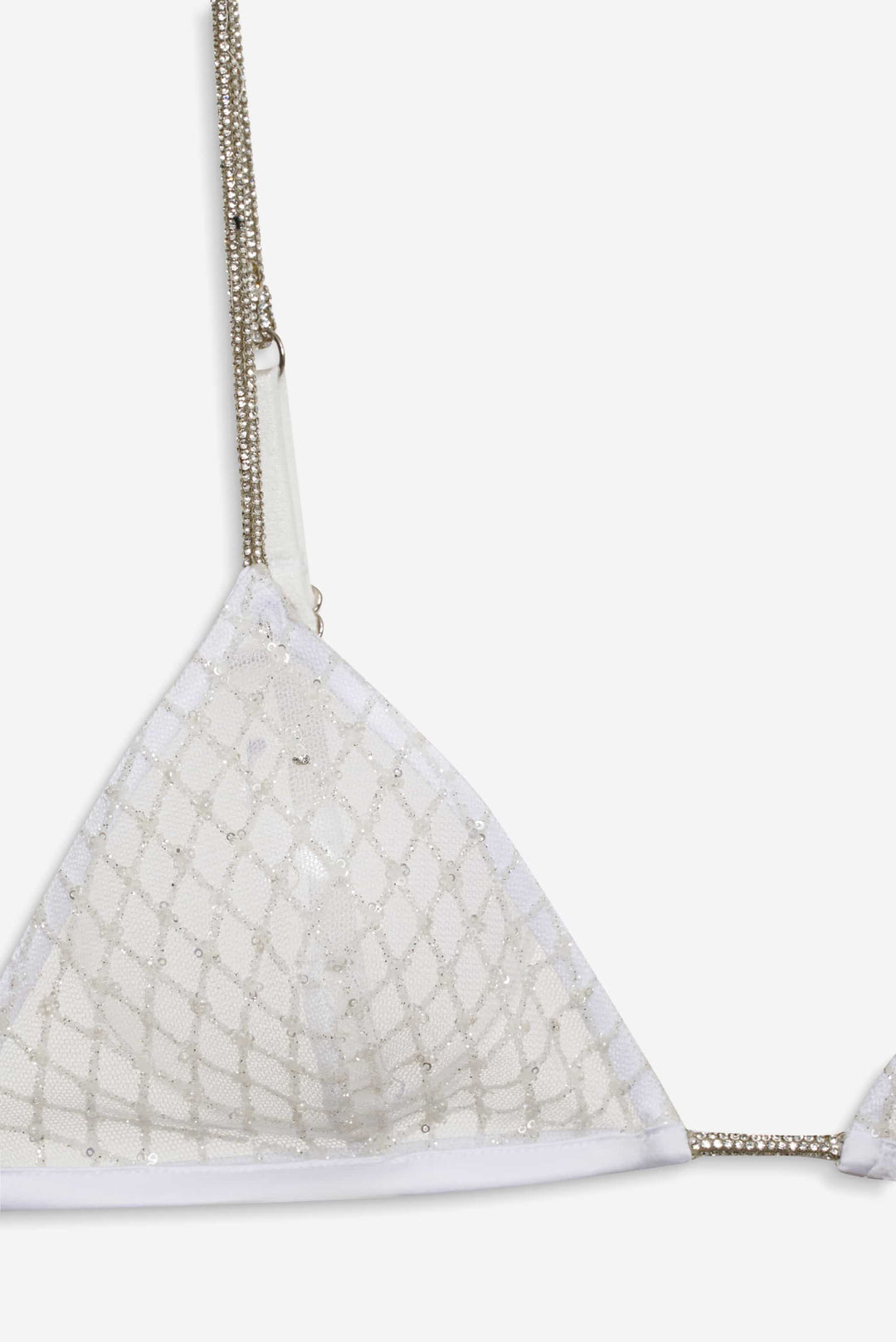 For Love and Lemons - Glitter Bralette - White