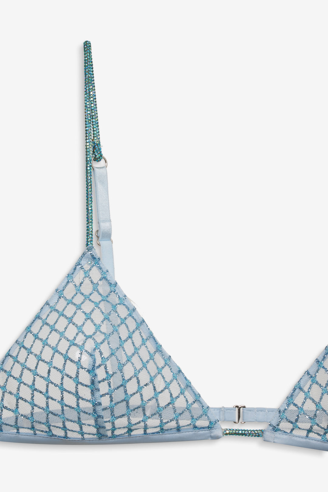 For Love and Lemons - Glitter Bralette - Blue