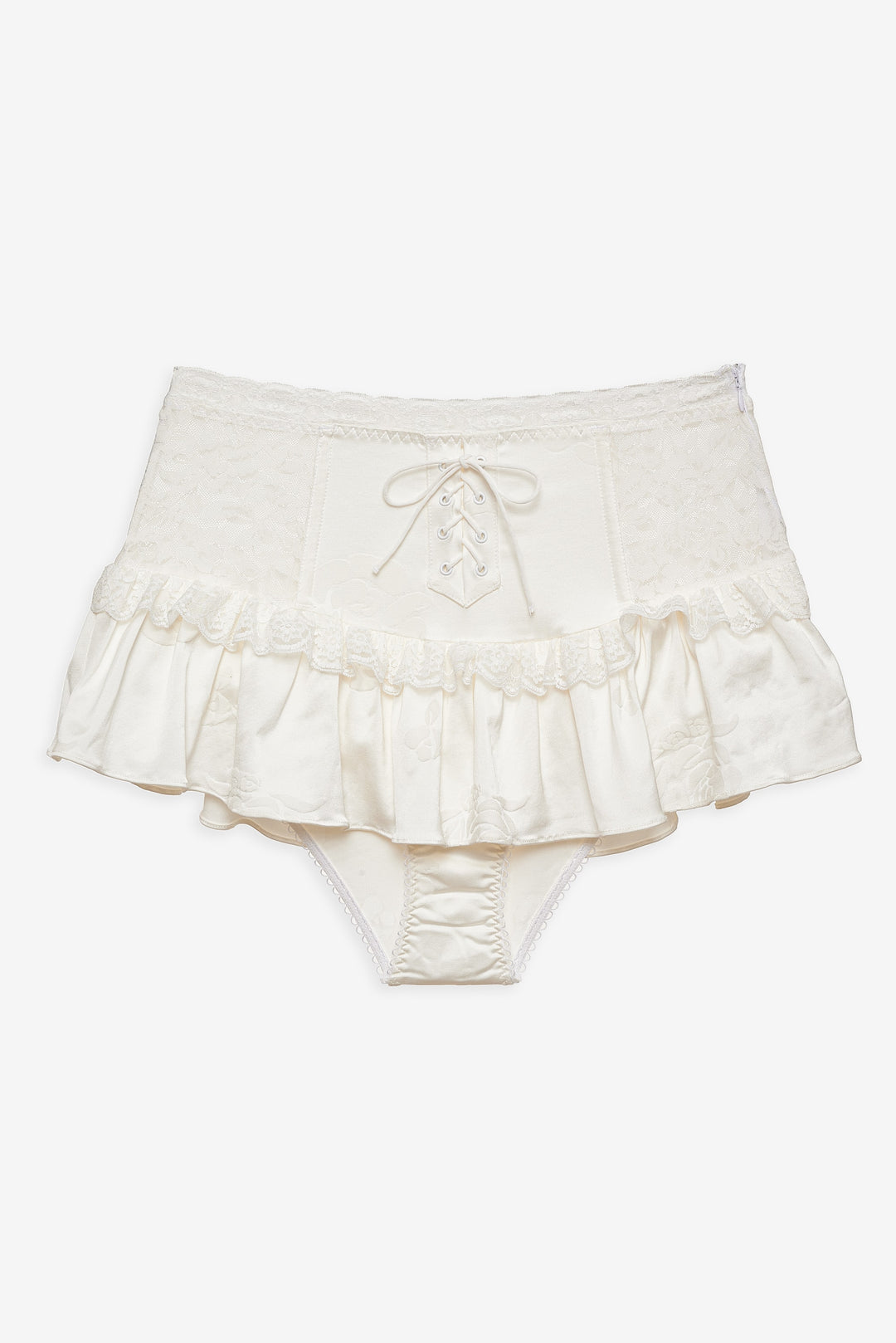 For Love and Lemons - Lana Corset Skirt - White