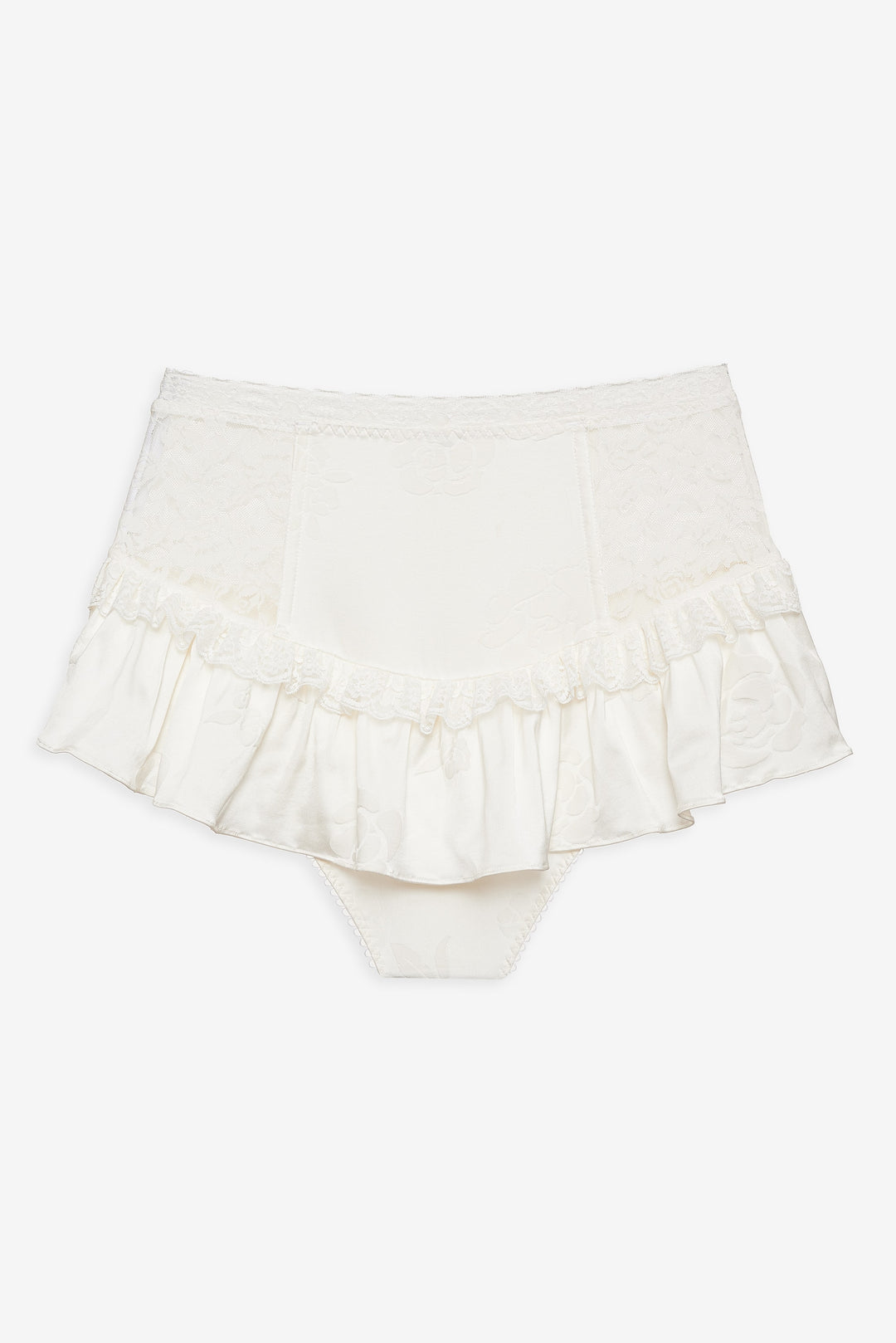 For Love and Lemons - Lana Corset Skirt - White