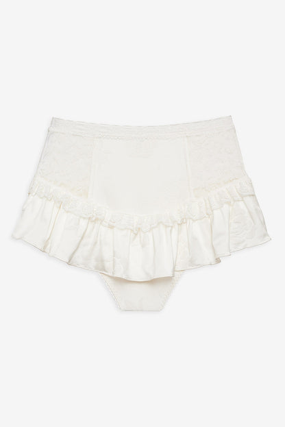 For Love and Lemons - Lana Corset Skirt - White
