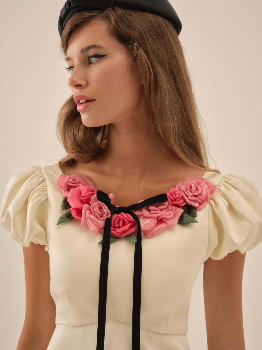 For Love and Lemons - Rosalie Mini Dress - Cream