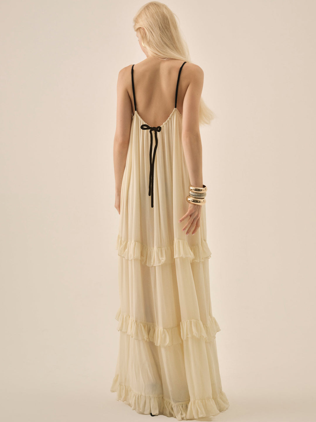For Love and Lemons - Rosalie Maxi Dress - Cream