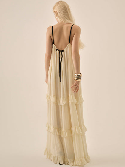 For Love and Lemons - Rosalie Maxi Dress - Cream