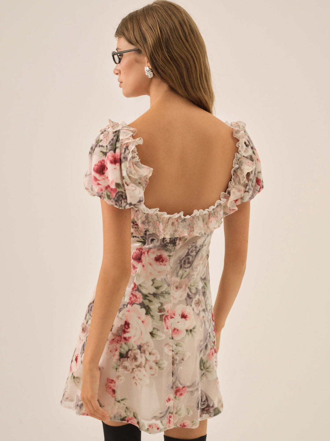 For Love and Lemons - Nora Mini Dress - White