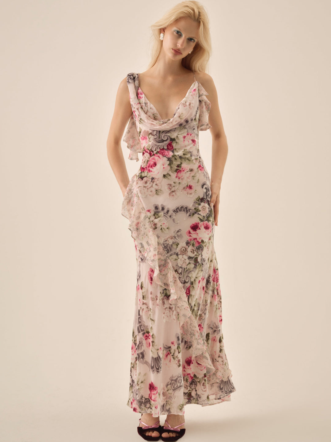 For Love and Lemons - Nora Maxi Dress - White