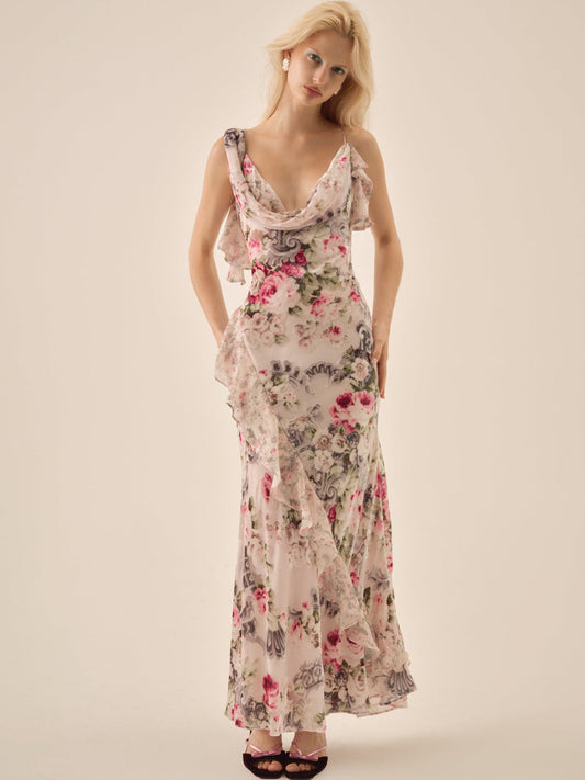 For Love and Lemons - Nora Maxi Dress - White