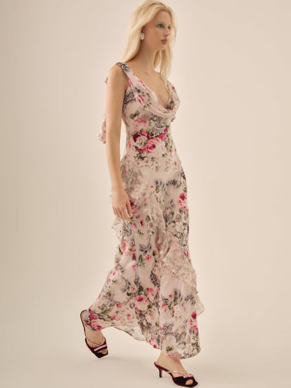 For Love and Lemons - Nora Maxi Dress - White