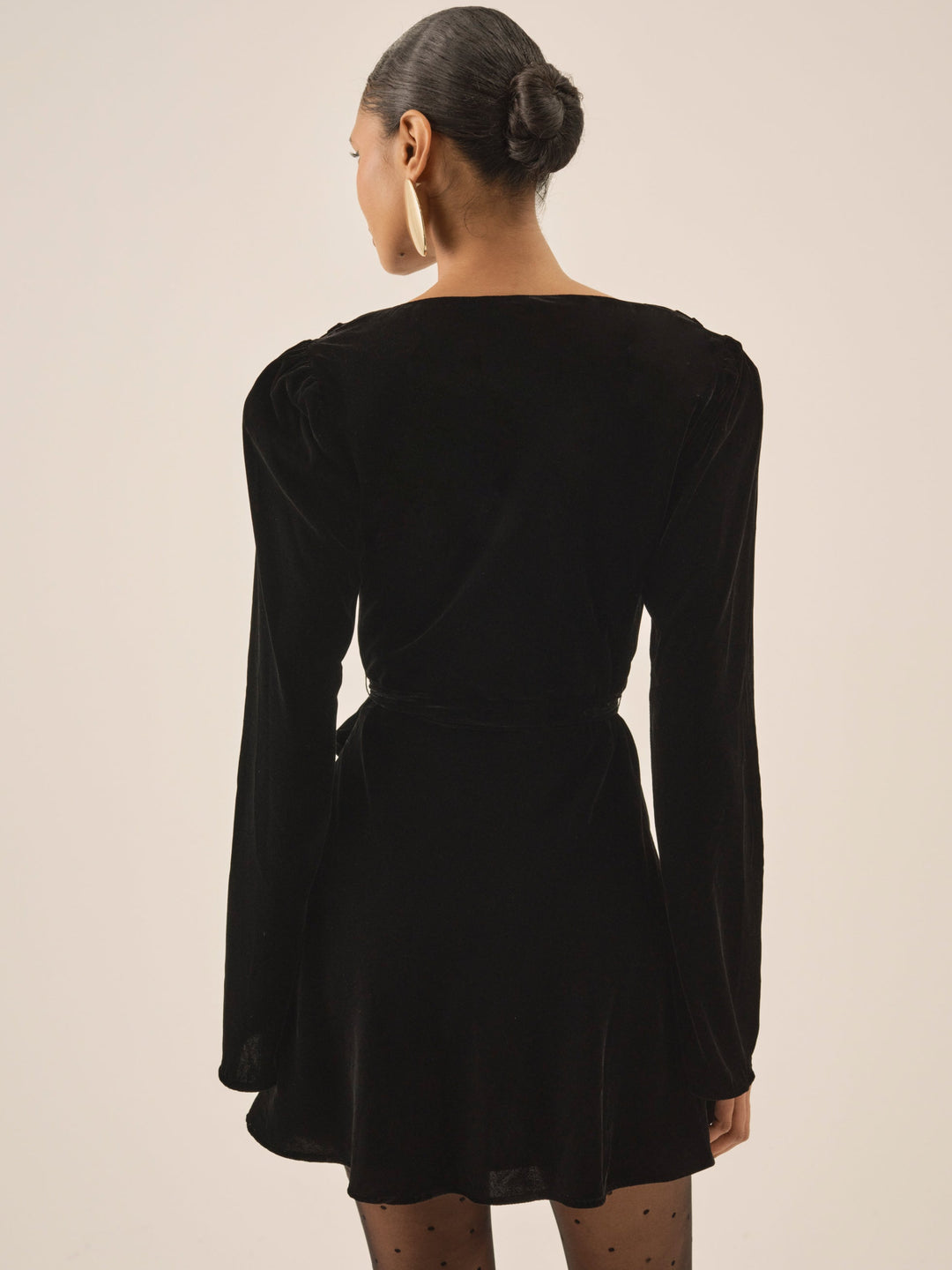 For Love and Lemons - Lucinda Mini Dress - Black