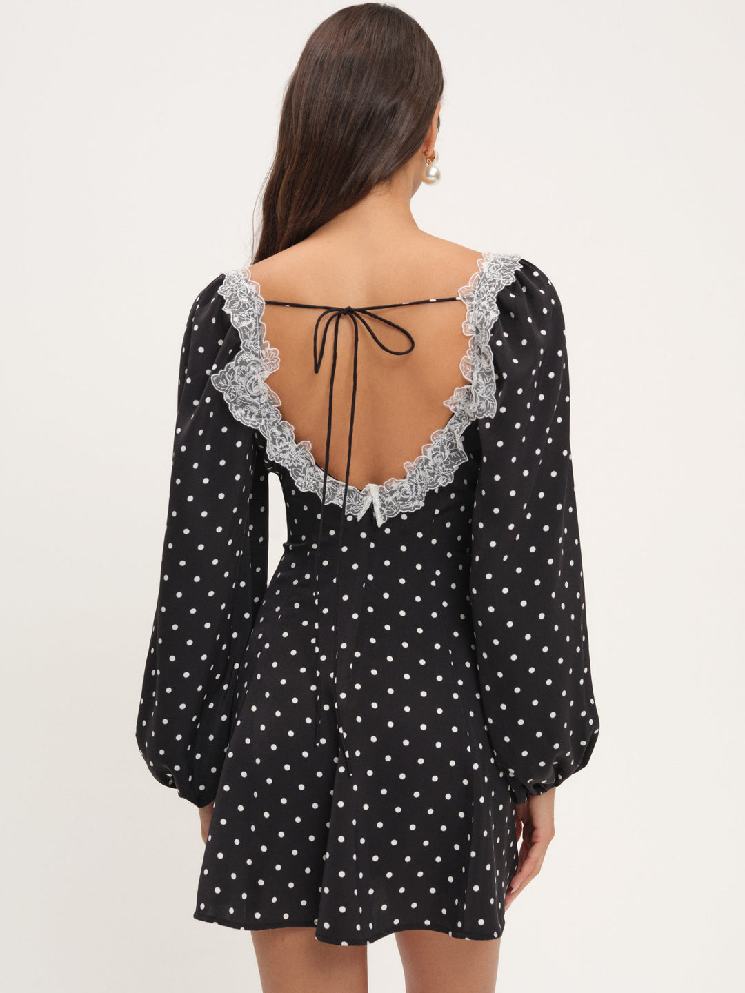 For Love and Lemons - Deja Mini Dress - Black