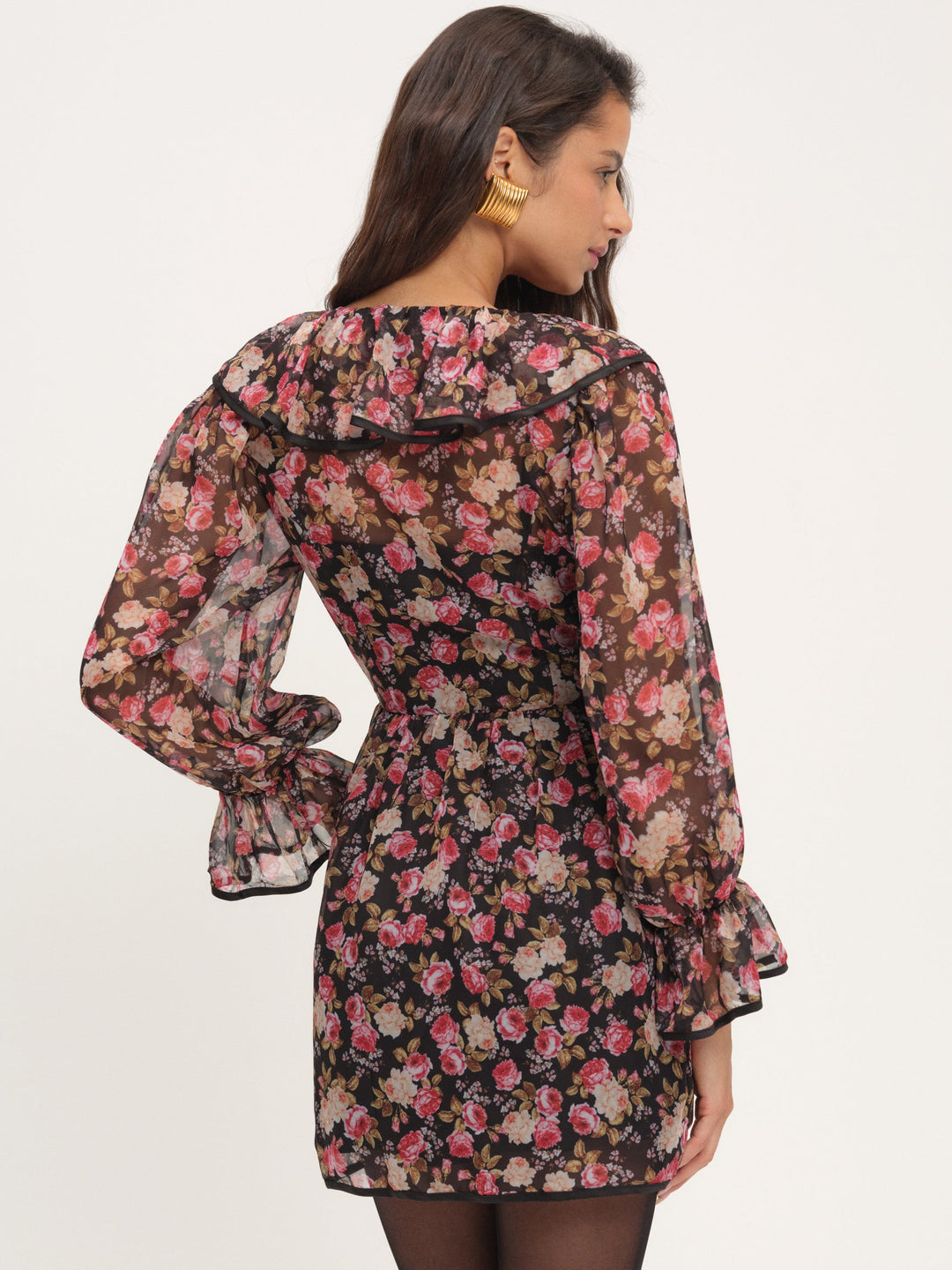 For Love and Lemons - Amara Mini Dress - Black