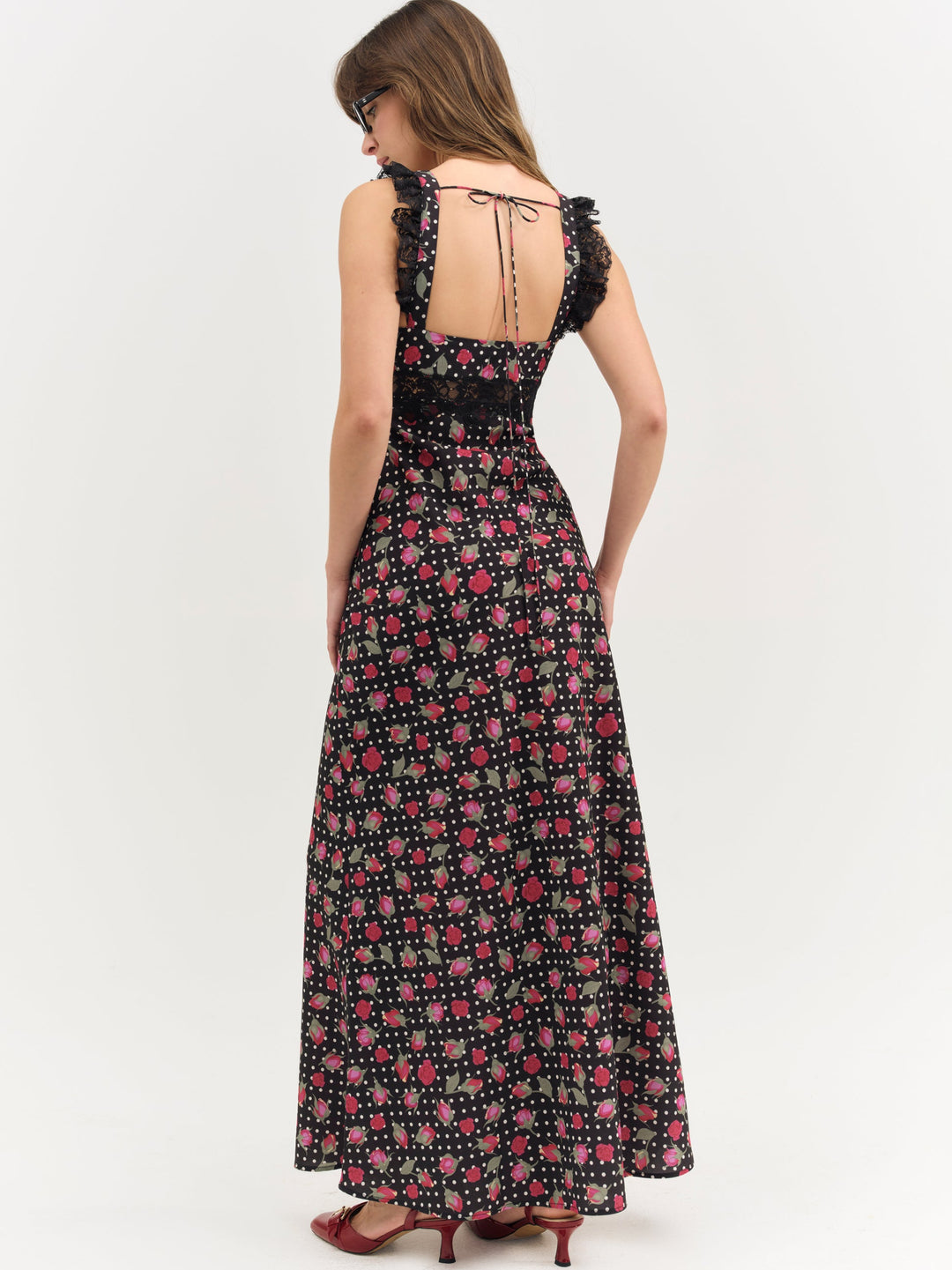 For Love and Lemons - Clarisse Maxi Dress - Black