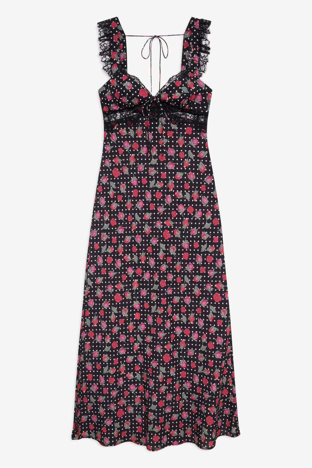 For Love and Lemons - Clarisse Maxi Dress - Black