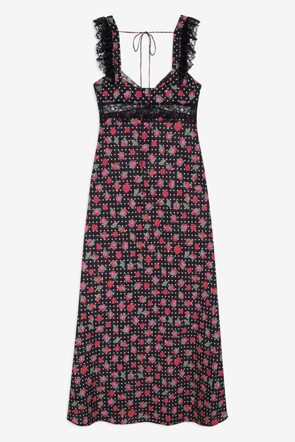 For Love and Lemons - Clarisse Maxi Dress - Black