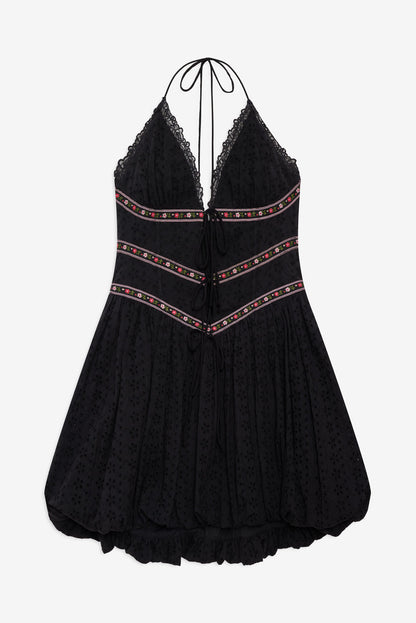 For Love and Lemons - Mckinley Mini Dress - Black