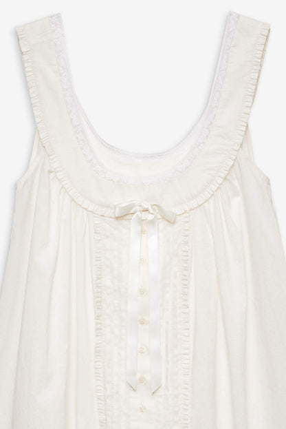 For Love and Lemons - Venetia Slip Dress - Vintage Cream