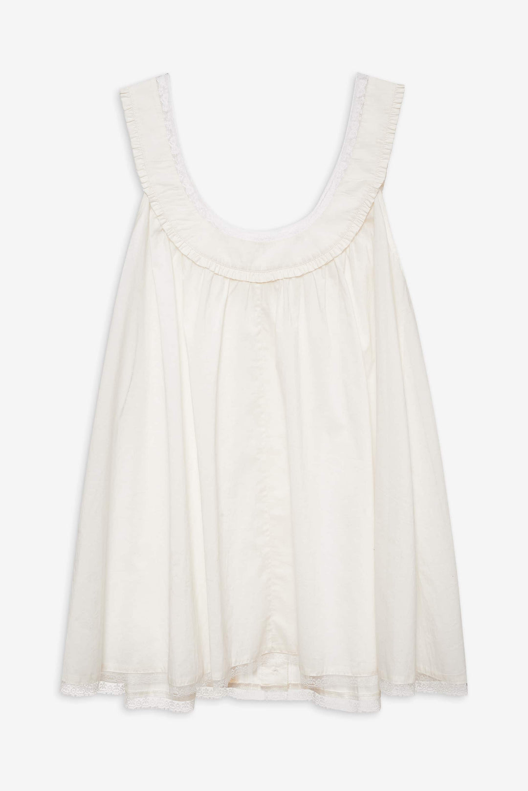 For Love and Lemons - Venetia Slip Dress - Vintage Cream