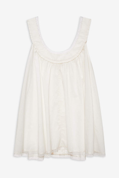 For Love and Lemons - Venetia Slip Dress - Vintage Cream
