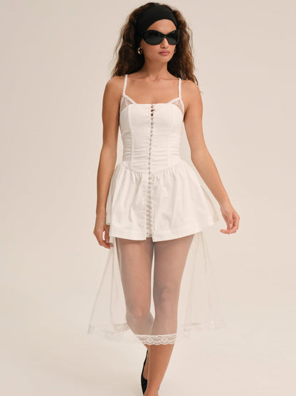 For Love and Lemons - Susannah Midi Dress - White