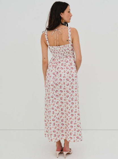 For Love and Lemons - Etienne Midi Dress - Pink