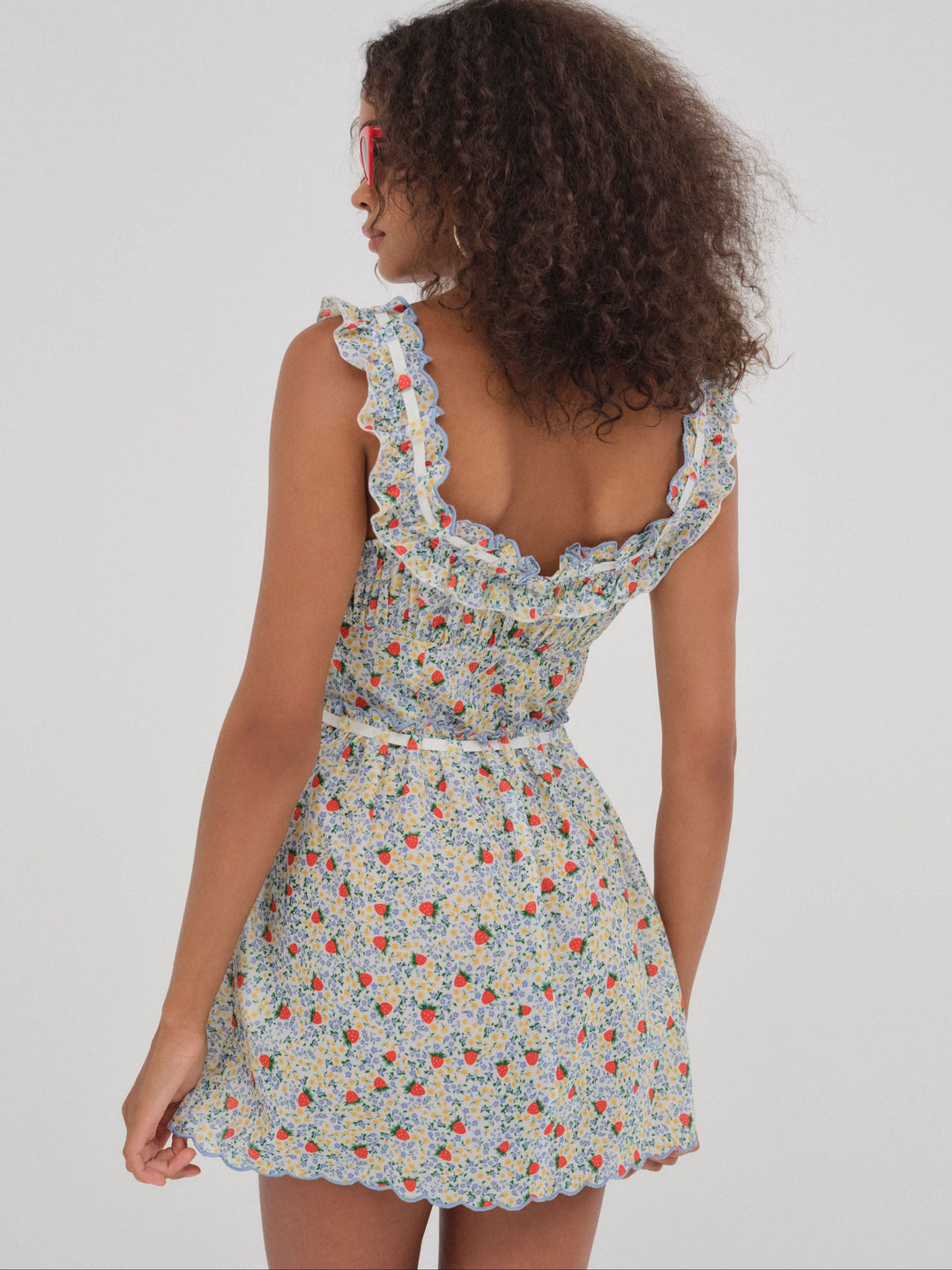For Love and Lemons - Strawberry Kiss Dress - Strawberry