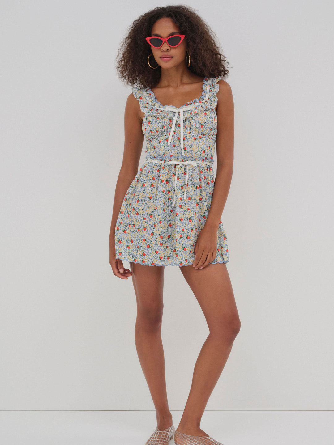 For Love and Lemons - Strawberry Kiss Dress - Strawberry