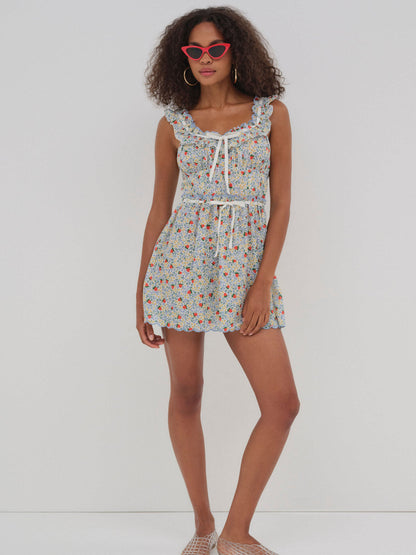 For Love and Lemons - Strawberry Kiss Dress - Strawberry